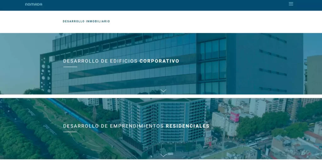 Nomada.com: Desarrollo Nomada